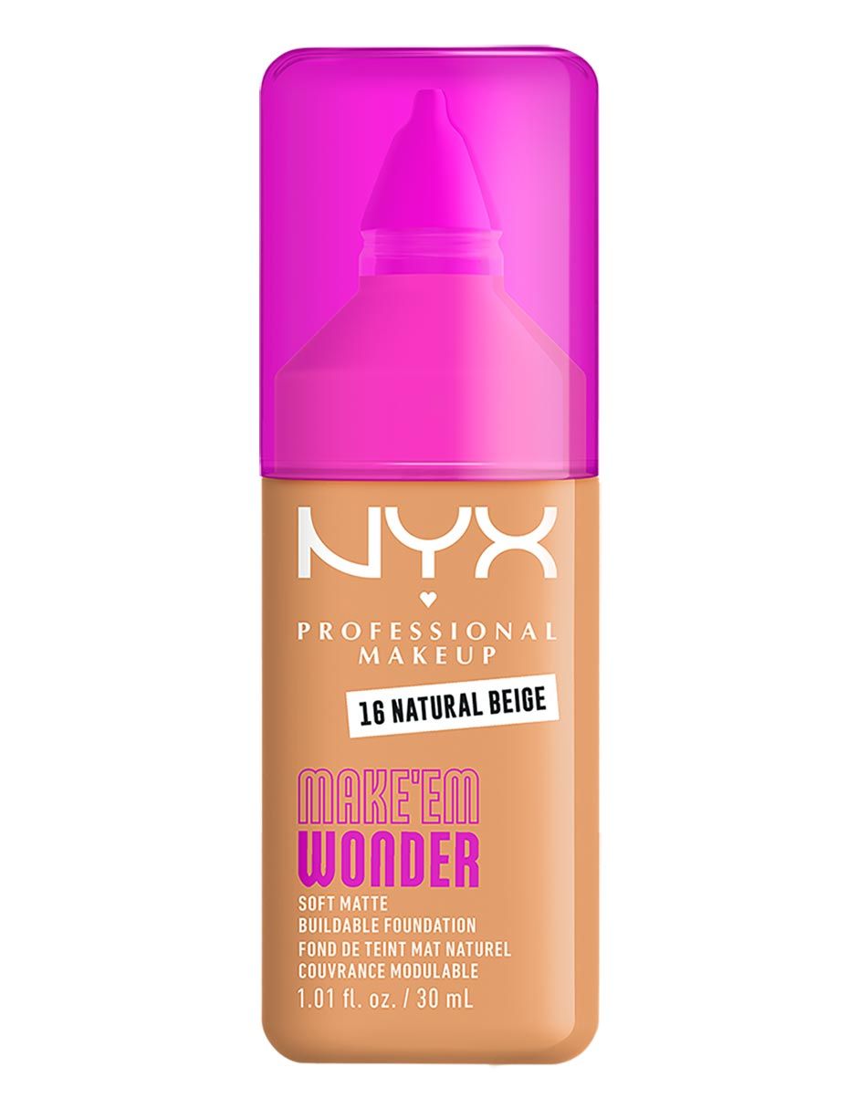 Base de maquillaje líquido Professional Makeup Make EM WNDR mate