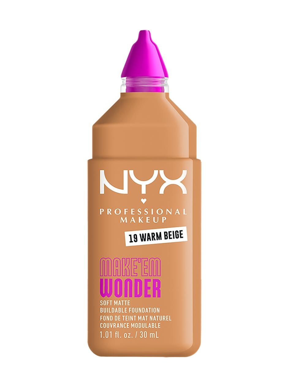 Base de maquillaje líquido Professional Makeup Make EM WNDR mate 14