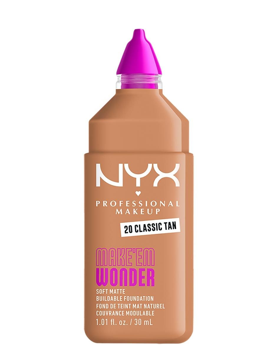 Base de maquillaje líquido Professional Makeup Make EM WNDR mate 2