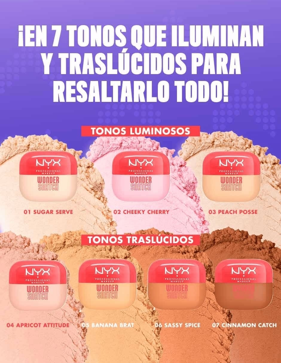 Polvo fijador Professional Makeup Wonder Snatch Powder 6