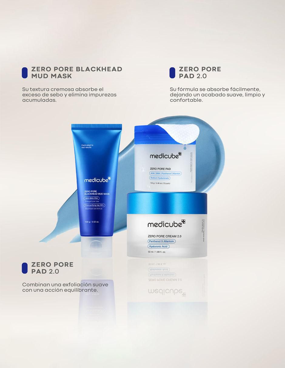 Set tratamiento facial Zero Pore purificador