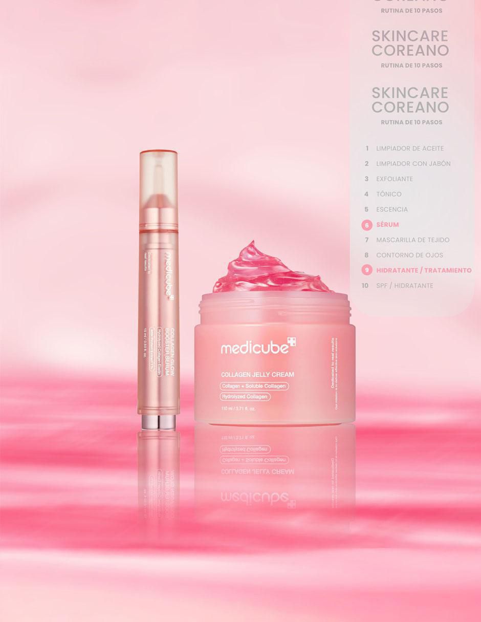 Set tratamiento facial Triple Collagen Care System Reparación Profunda reparador