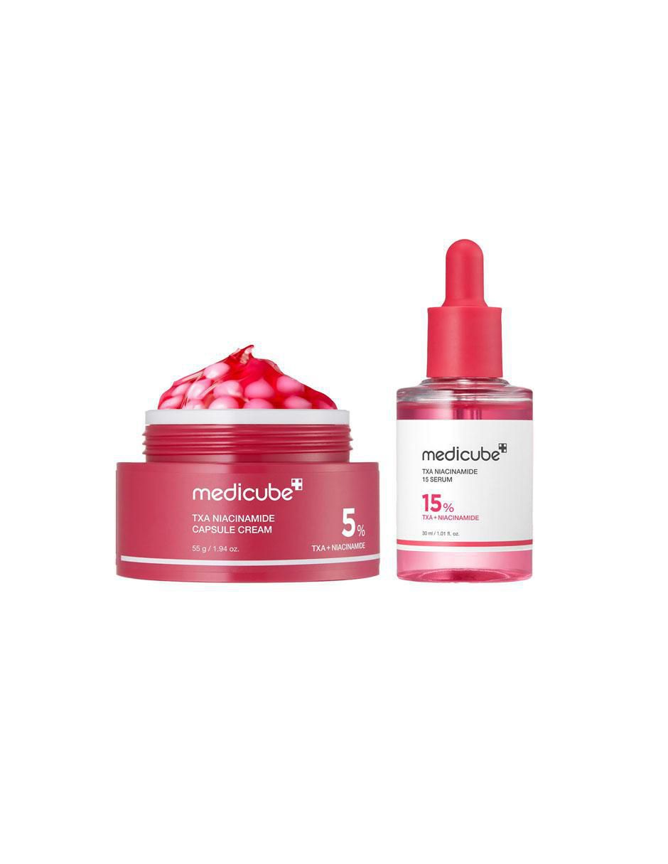 Set tratamiento facial TXA & Niacinamida Claridad y Uniformidad antimanchas Set tratamiento facial TXA & Niacinamida Claridad y Uniformidad antimanchas