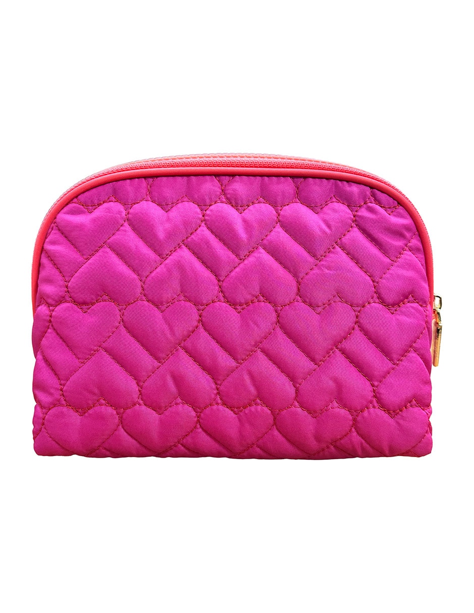 Cosmetiquera pink heart conair