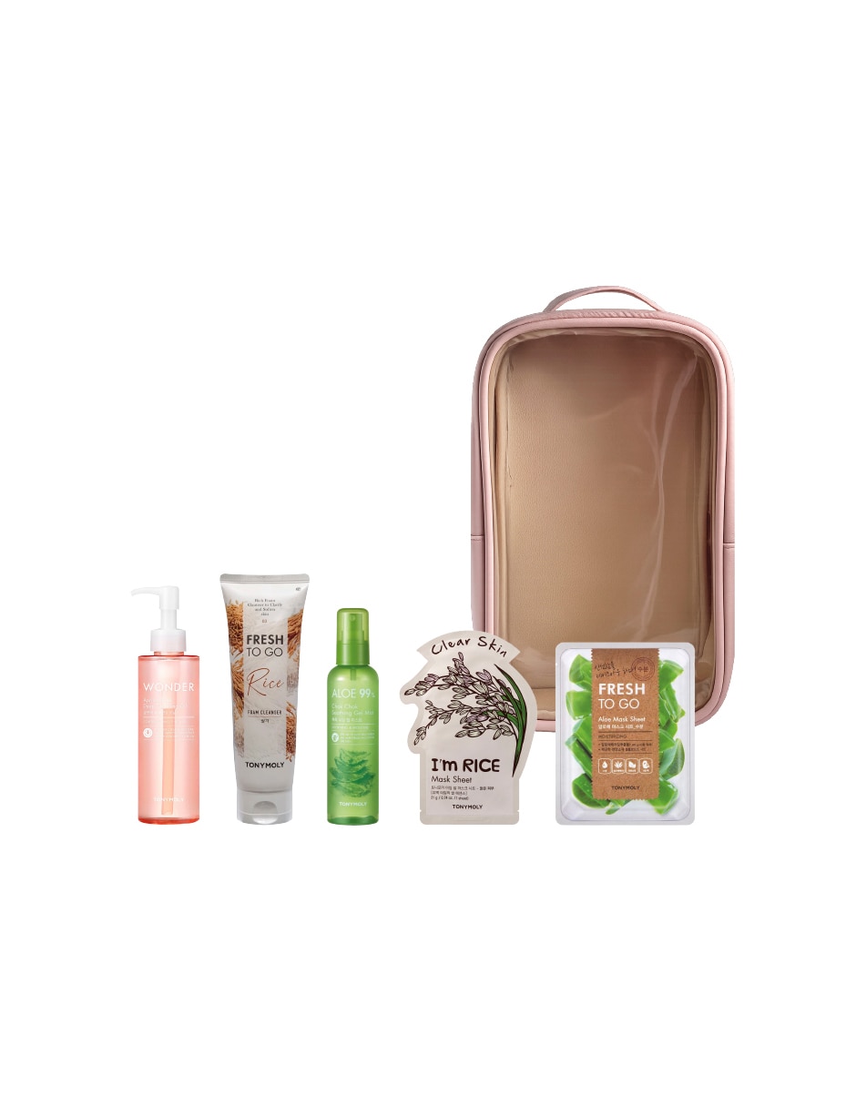 Kit de tratamiento facial kit signature glow hidrata, protege y limpia Tony Moly