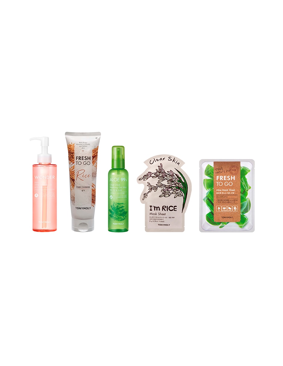 Kit de tratamiento facial kit signature glow hidrata, protege y limpia Kit de tratamiento facial kit signature glow hidrata, protege y limpia