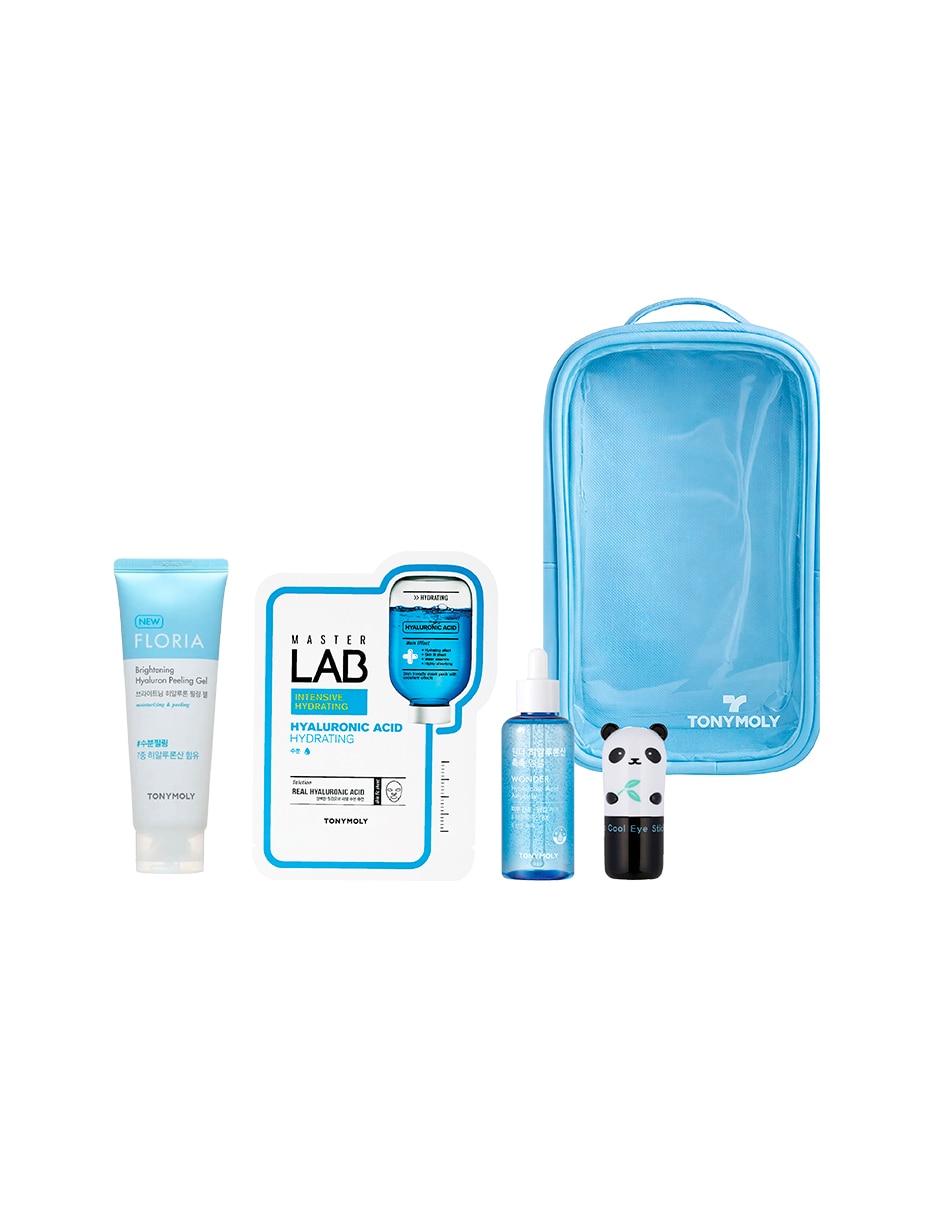 Kit tratamiento facial kit hialuglow hidratante facial Tony Moly