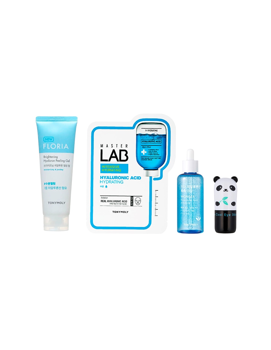 Kit tratamiento facial kit hialuglow hidratante facial Tony Moly