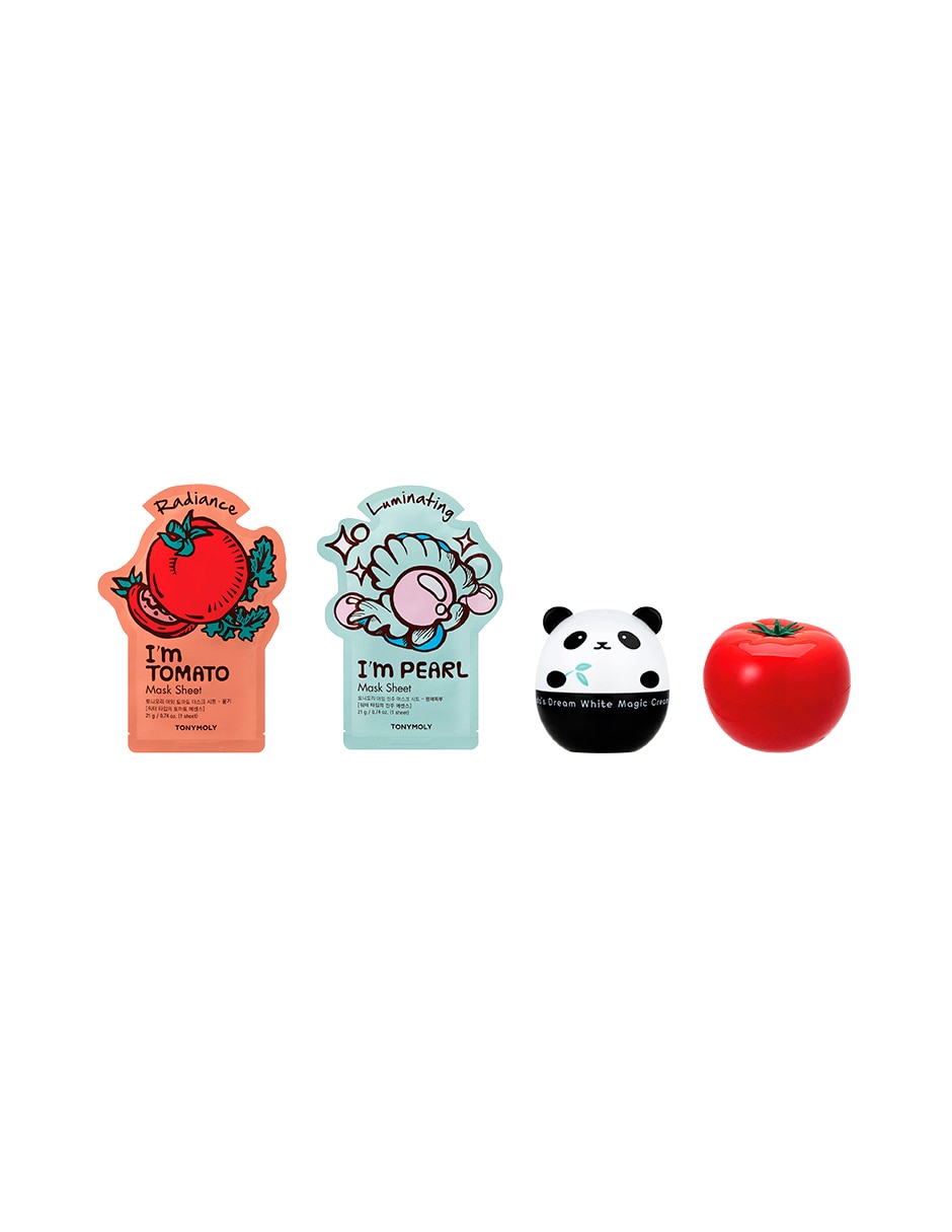 Kit tratamiento facial kit brigth skin hidrata, protege y limpia