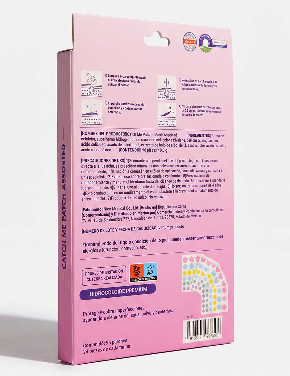 Parches para acné blemish care and cover 2