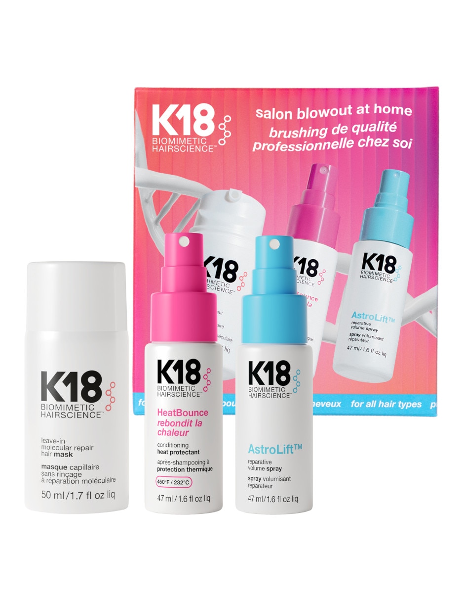Set capilar Kit Salon Blowout at home para todo tipo 3 piezas Set capilar Kit Salon Blowout at home para todo tipo 3 piezas