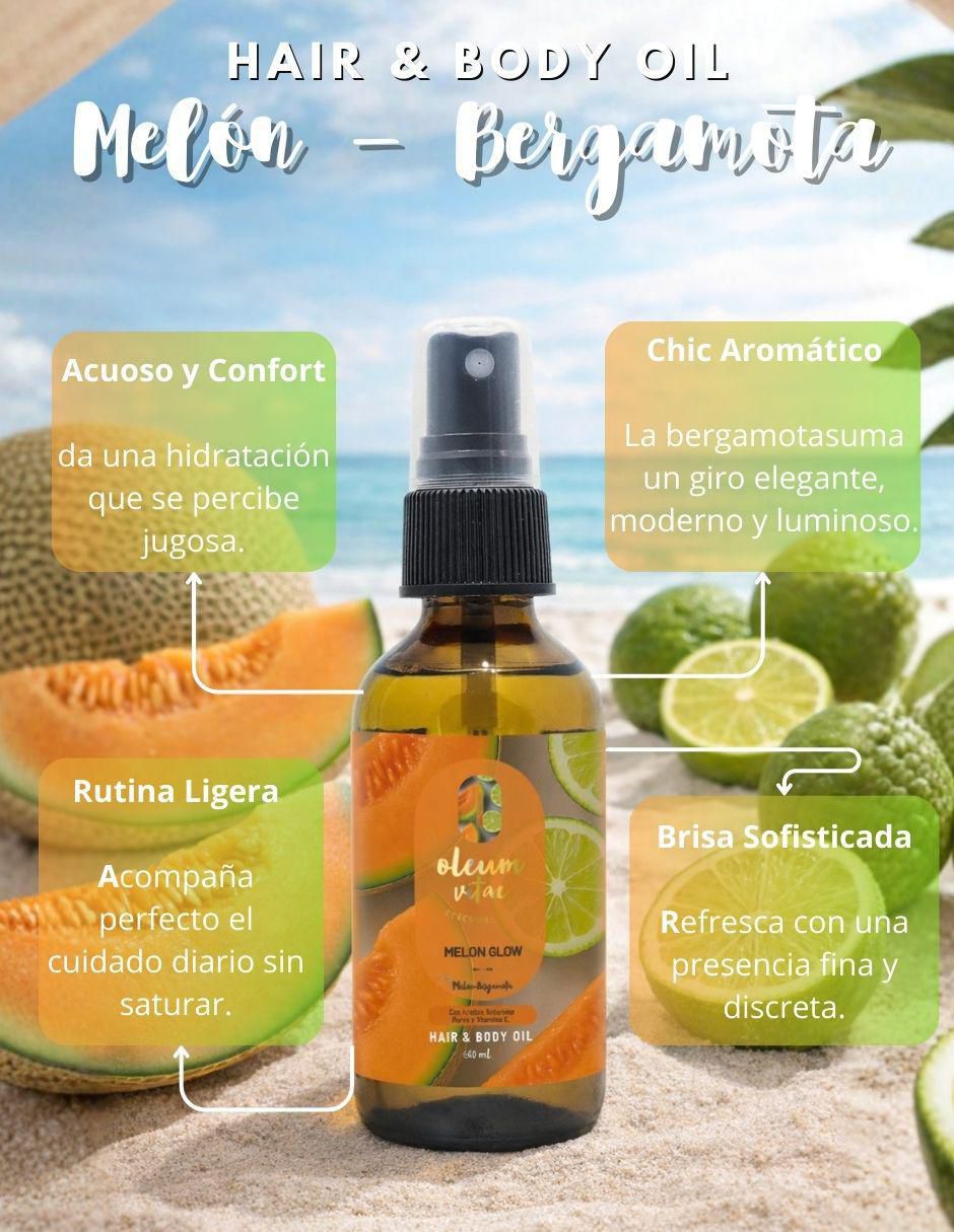 Aceite esencial de melón y bergamota 60 ml 2