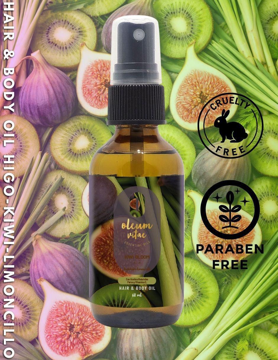 Aceite esencial de higo, kiwi y limoncillo 60 ml