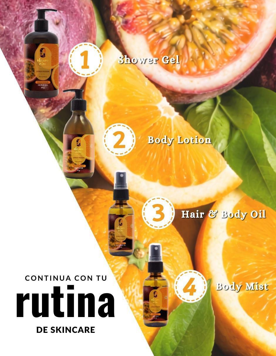 Aceite esencial de naranja y maracuyá 60 ml 6