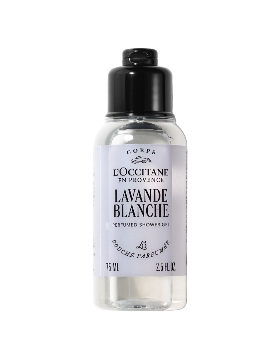 Set bath & body loccitane para hidratar lavanda blanca 4 piezas