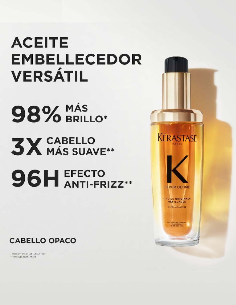 Tratamiento capilar hidratante Elixir Ultime 7