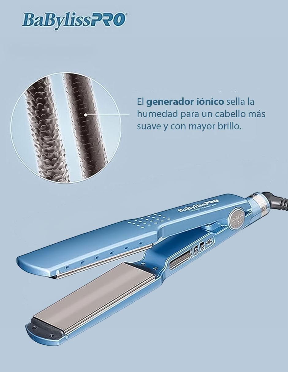 Alaciadora babyliss pro nanotitanium bnt4091tuc "placas de" nano titanium no aplica