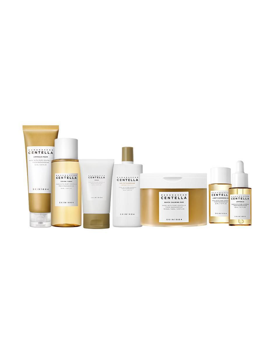 Kit tratamiento facial Madagascar Centella hidrata, protege y limpia Kit tratamiento facial Madagascar Centella hidrata, protege y limpia