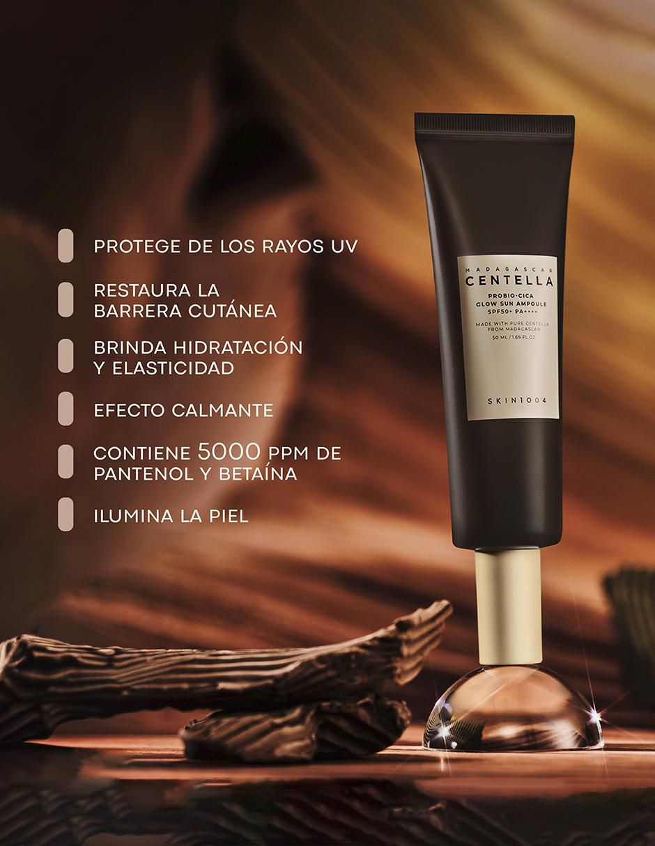 Kit tratamiento facial Madagascar Centella hidrata, protege y limpia Probio-Cica