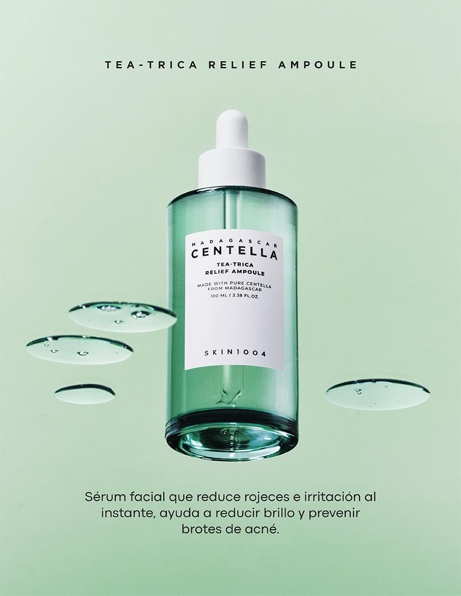 Kit tratamiento facial Madagascar Centella purificador Skin1004 Tea-Trica