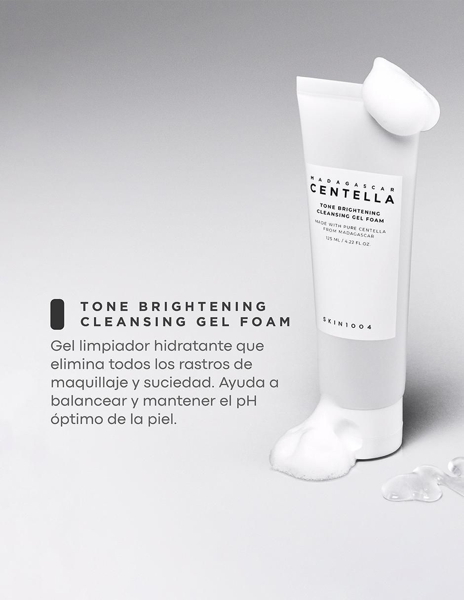 Kit tratamiento facial Madagascar Centella hidrata, protege y limpia Tone Bightening