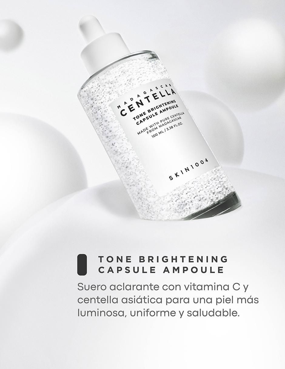 Kit tratamiento facial Madagascar Centella hidrata, protege y limpia Tone Bightening