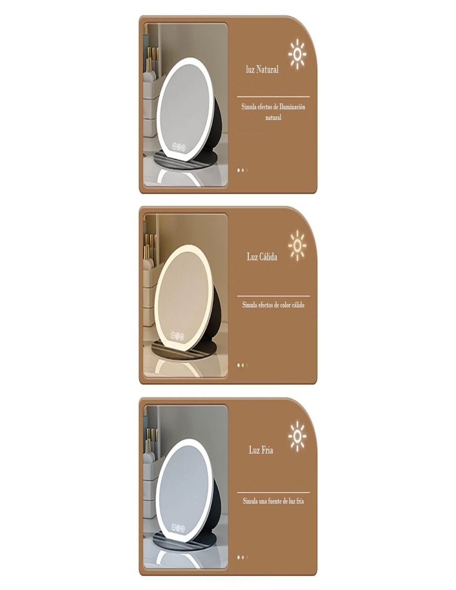 set espejo/espejo circular espejo tocador set espejo/espejo circular espejo tocador