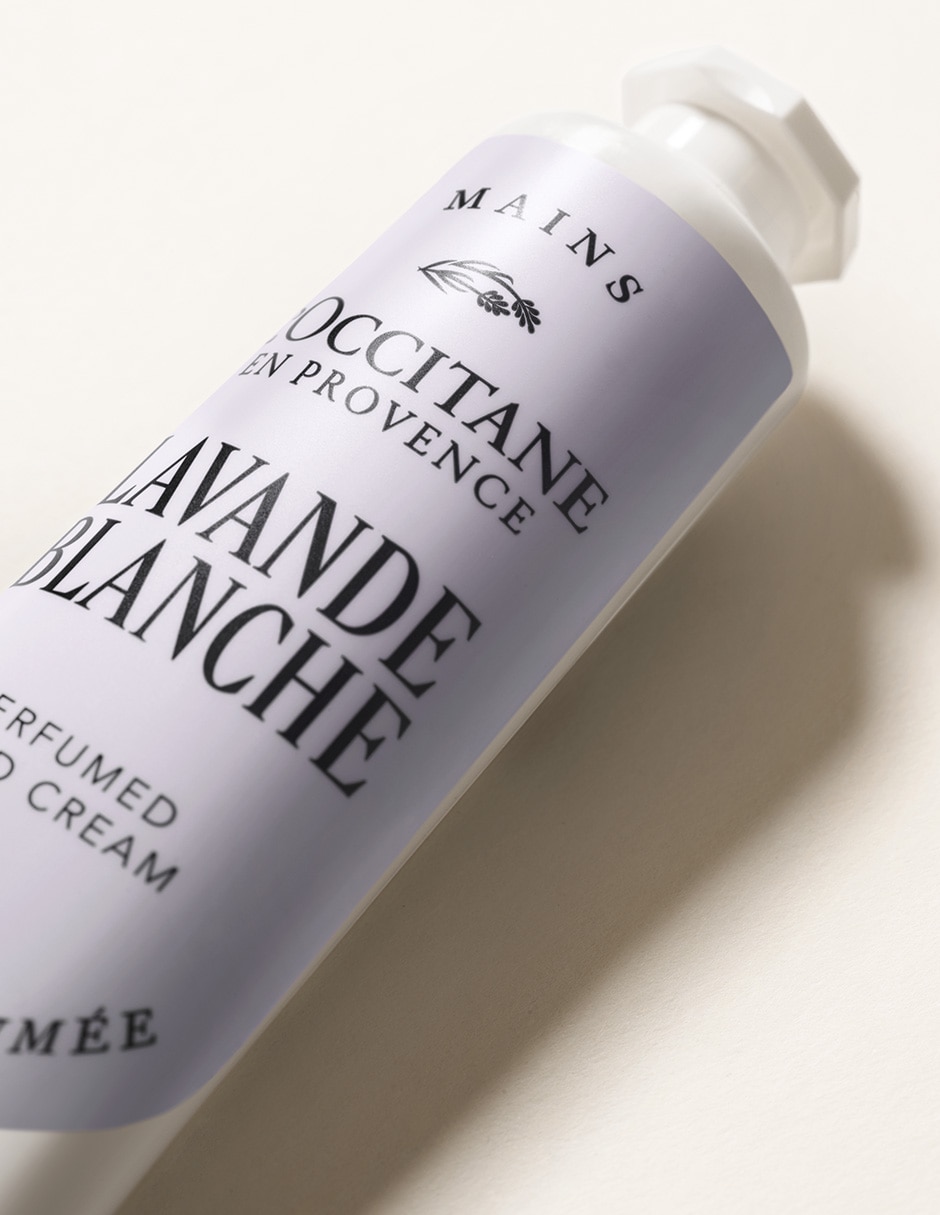 Crema para manos y uñas recomendada para hidratar de día y noche Lavande Blanche para todo tipo de piel 2