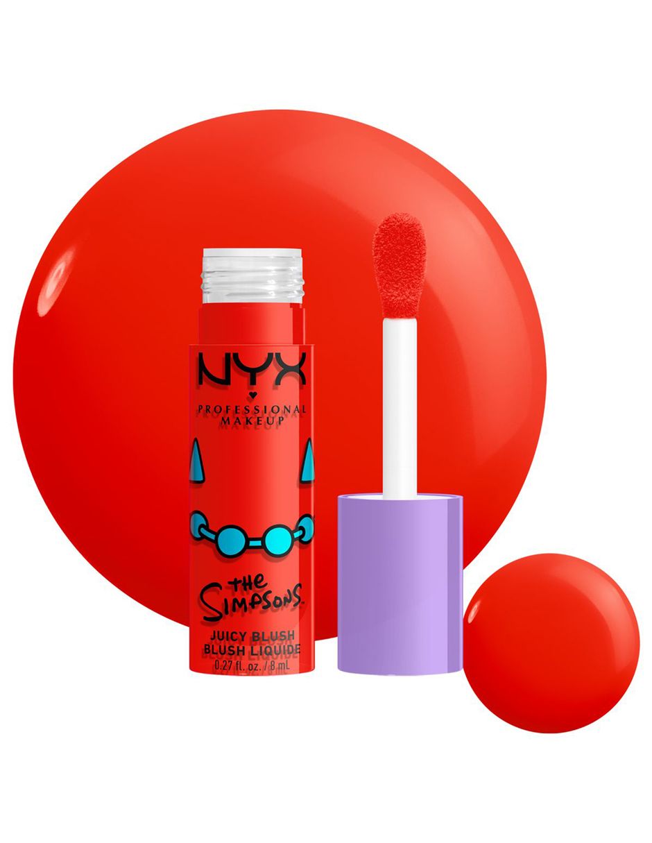 Blush en líquido nyx professional makeup simpsons