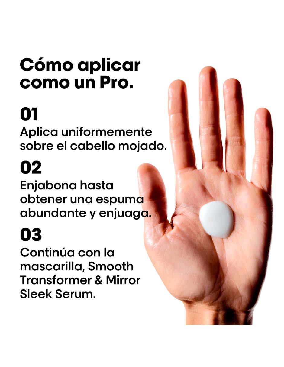 Shampoo anti frizz para cabello Keratin Alpha Sleek Shampoo anti frizz para cabello Keratin Alpha Sleek