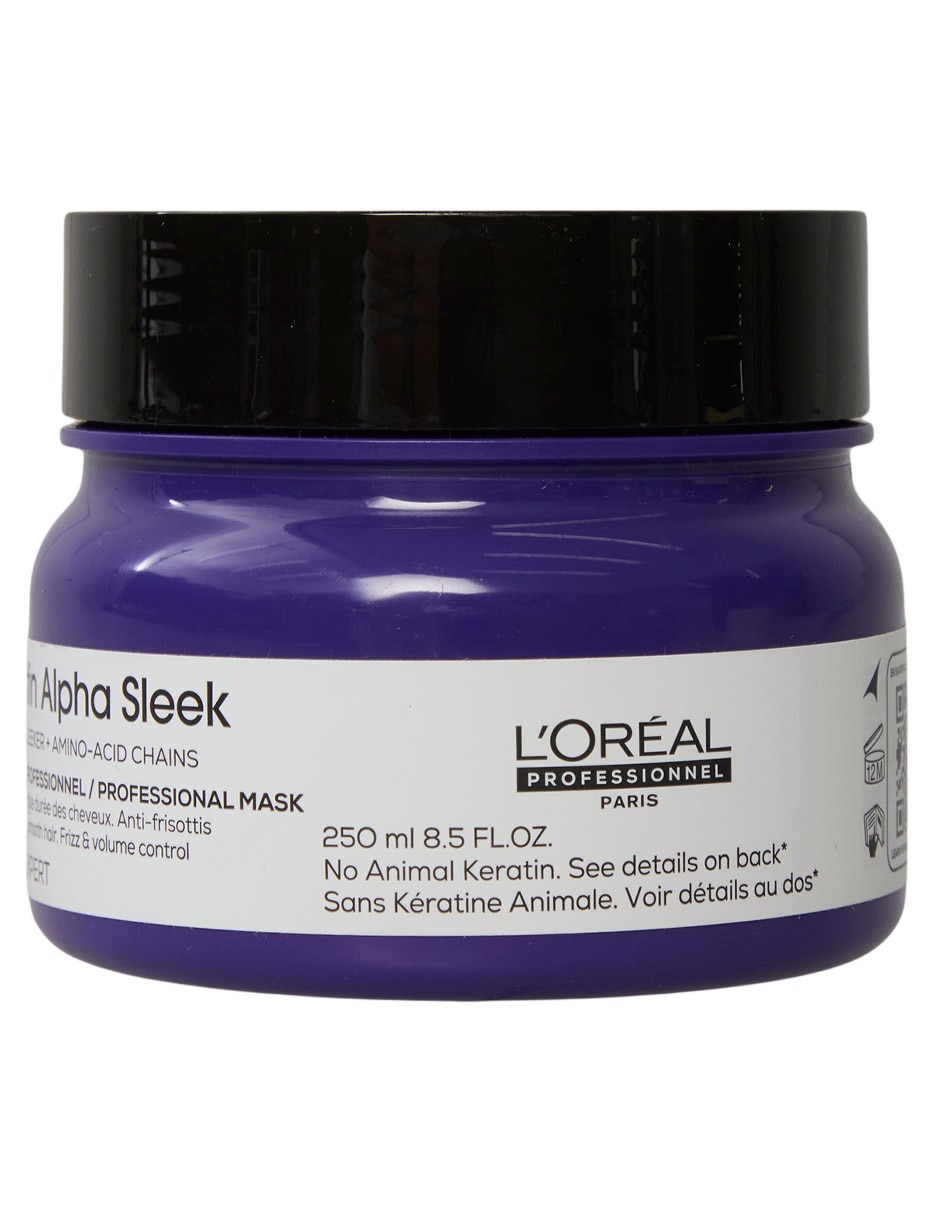 Mascarilla para cabello Expert Keratin Alpha Sleek para anti crespo 250 ml