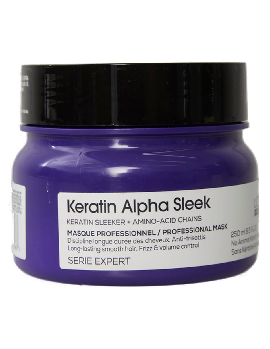 Mascarilla para cabello Expert Keratin Alpha Sleek para anti crespo 250 ml 8