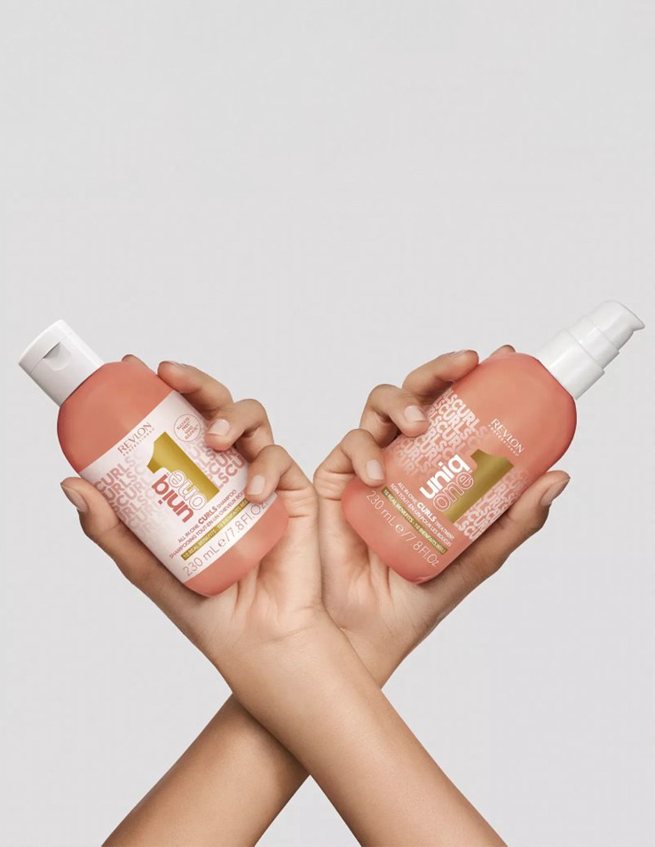 Shampoo hidratante para cabello rizado uniqone curl shampoo 230ml uniq one 6