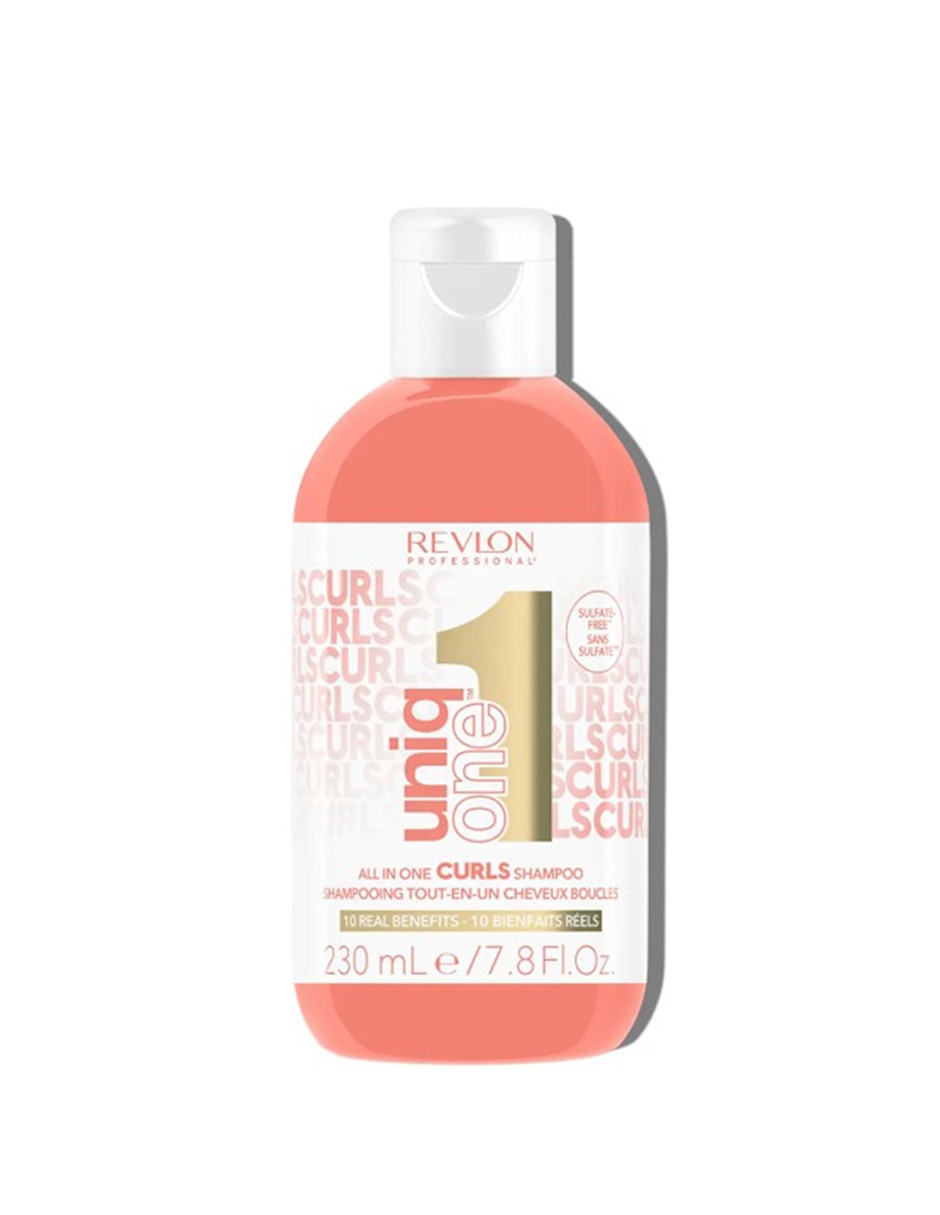 Shampoo hidratante para cabello rizado uniqone curl shampoo 230ml uniq one 1