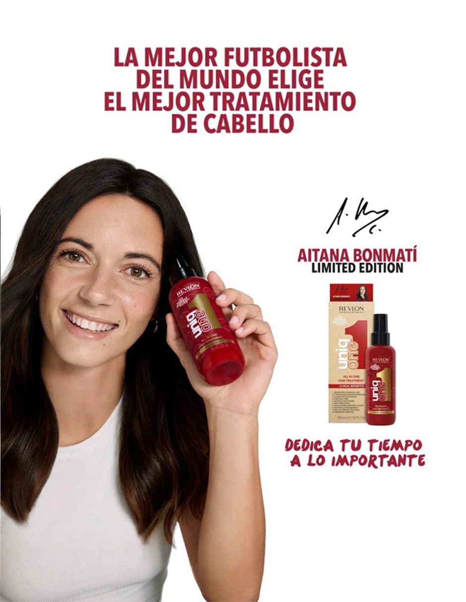 Tratamiento para capilar uniqone tratamiento para el cabello edición limitada aitana bonmatí reparador uniq one edicion especial 3
