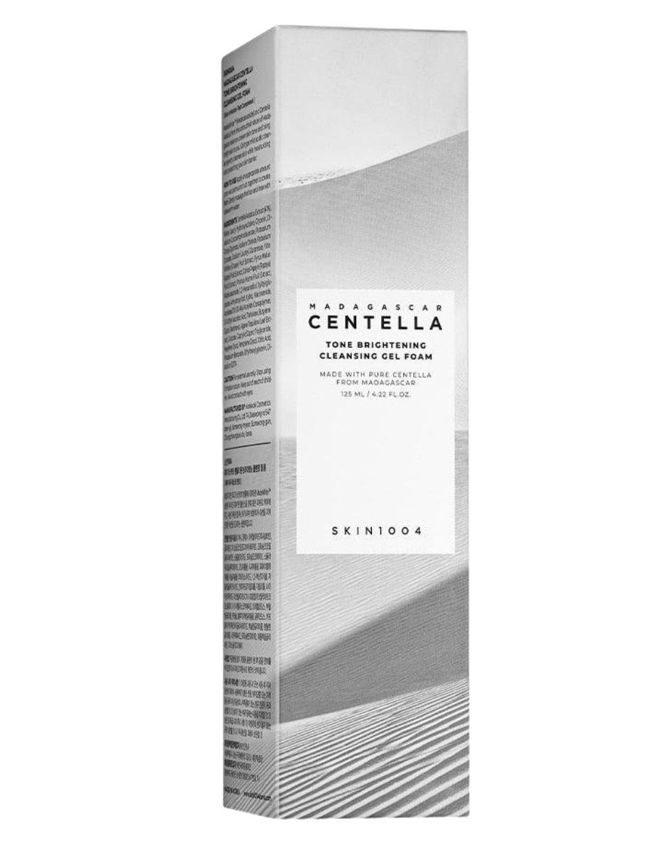 Limpiador facial Madagascar Centella Tone Brightening Cleansing Gel Foam para hidratar 3