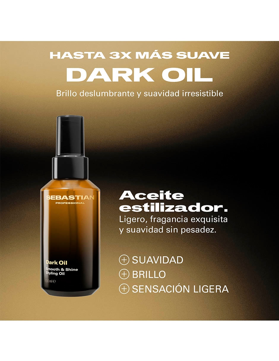 Aceite para cabello todo tipo dark oil 2