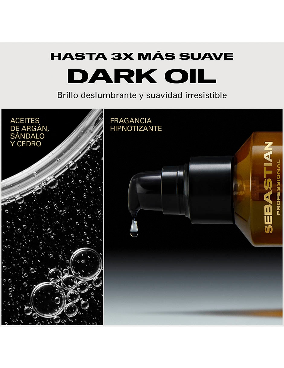 Aceite para cabello todo tipo dark oil 3