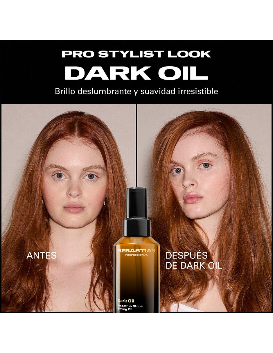 Aceite para cabello todo tipo dark oil 4
