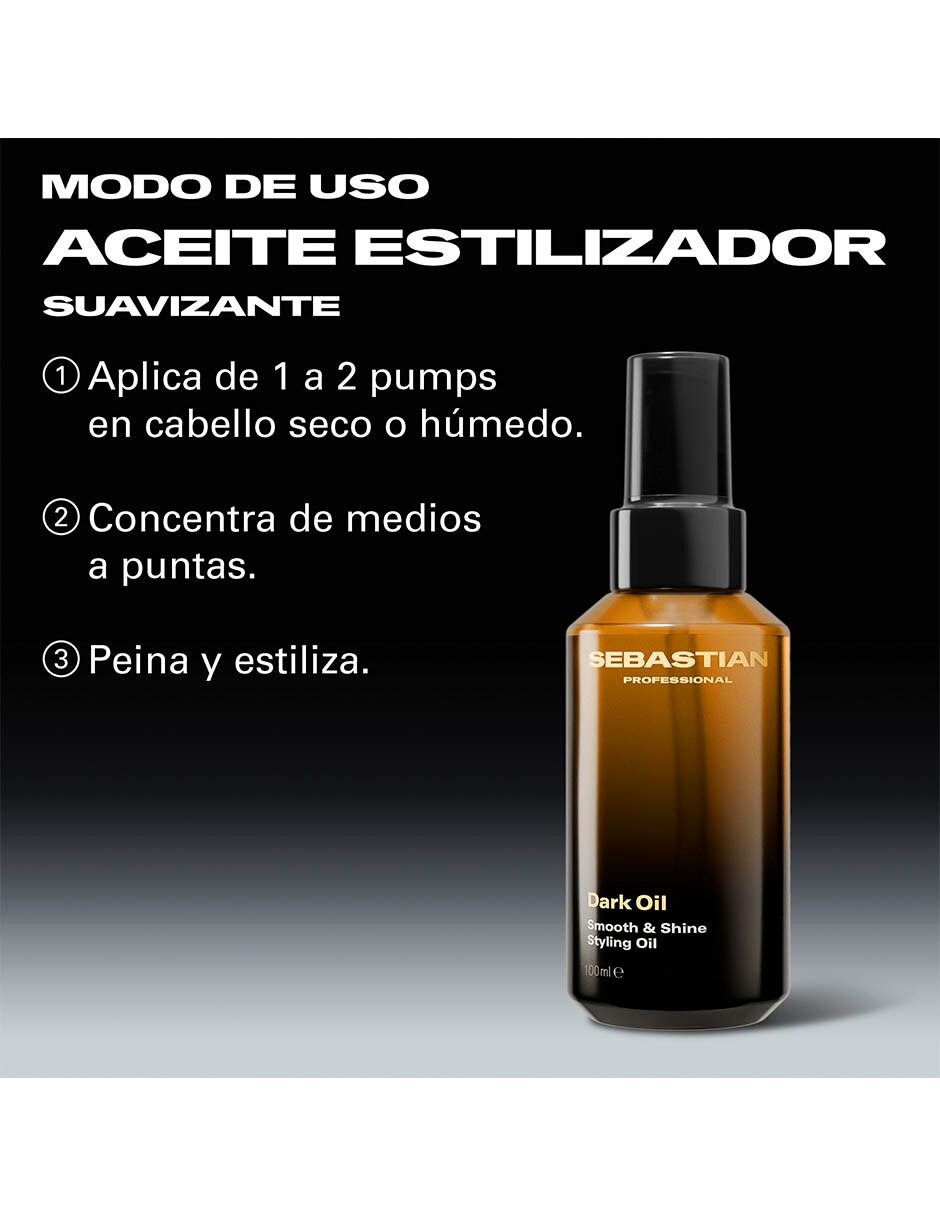 Aceite para cabello todo tipo dark oil 5