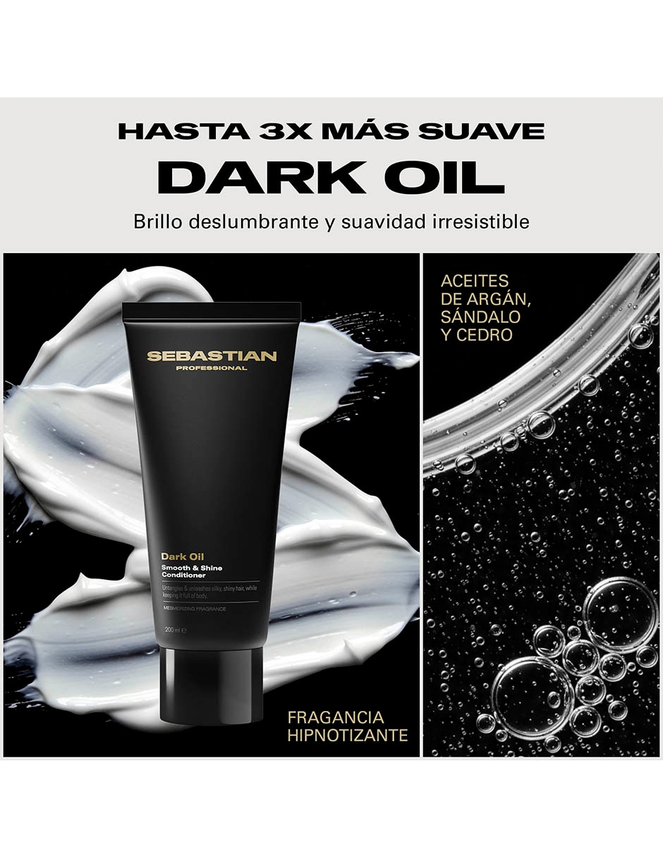 Acondicionador para cabello professional dark oil 3