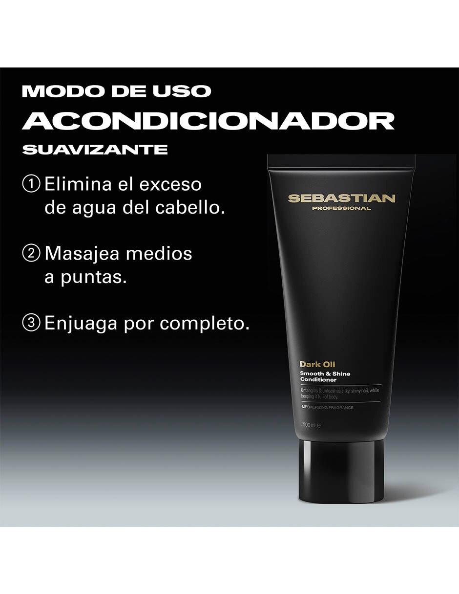 Acondicionador para cabello professional dark oil 6