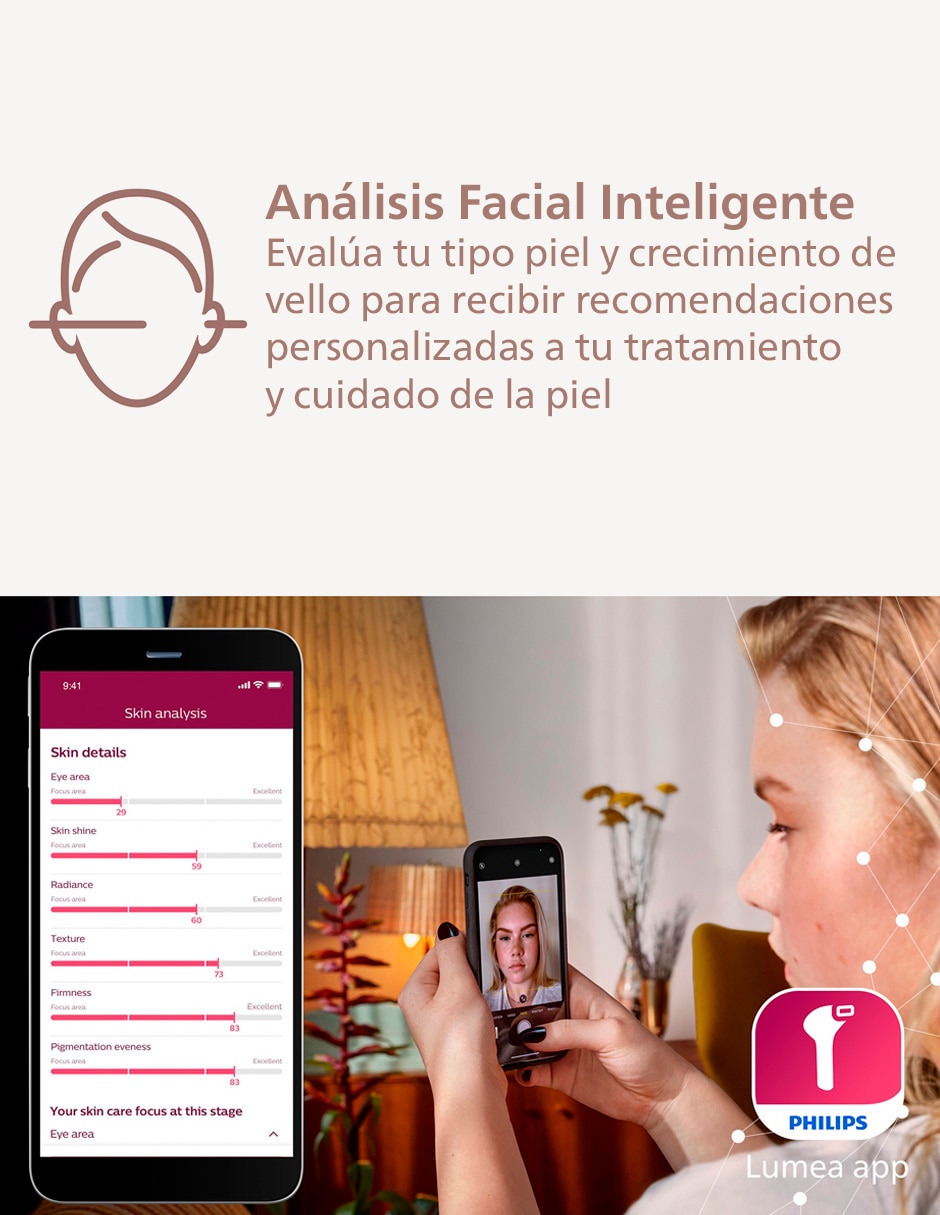 Depiladora IPL para rostro y cuerpo BRI951 7