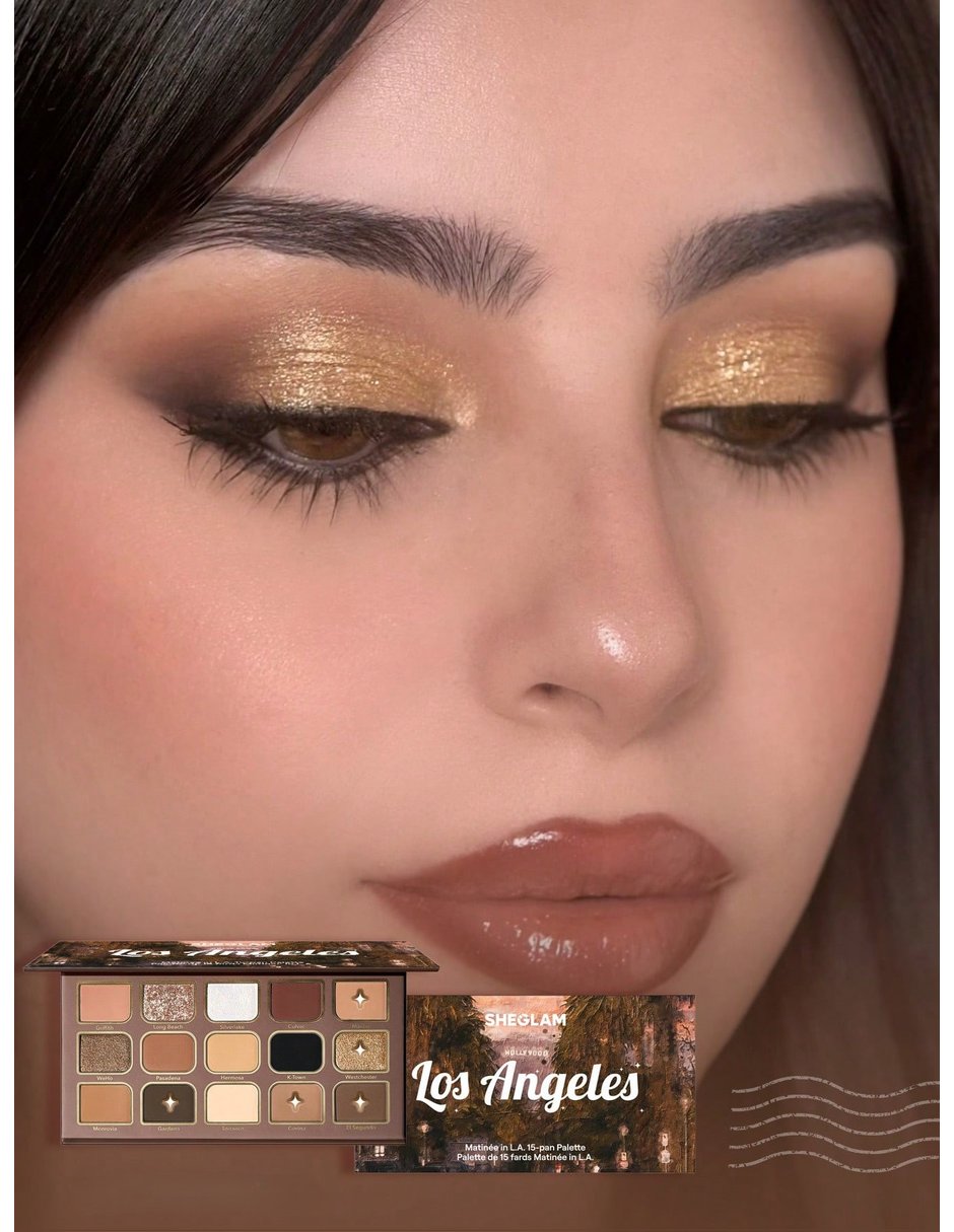 Paleta de sombras/sombra para ojos 15 tonos 2