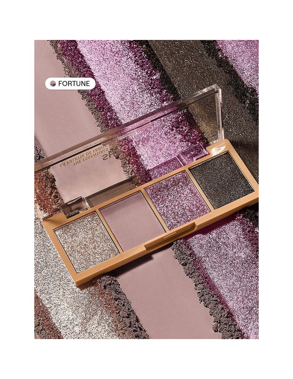 Paleta de sombras/sombra para ojos the essentials pocket 3 tonos 3