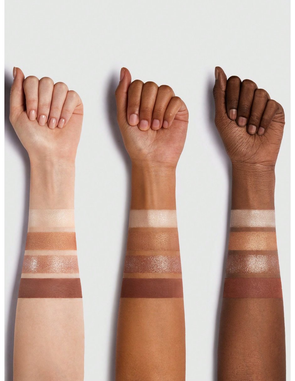 Paleta de sombras/sombra para ojos 3 tonos 2