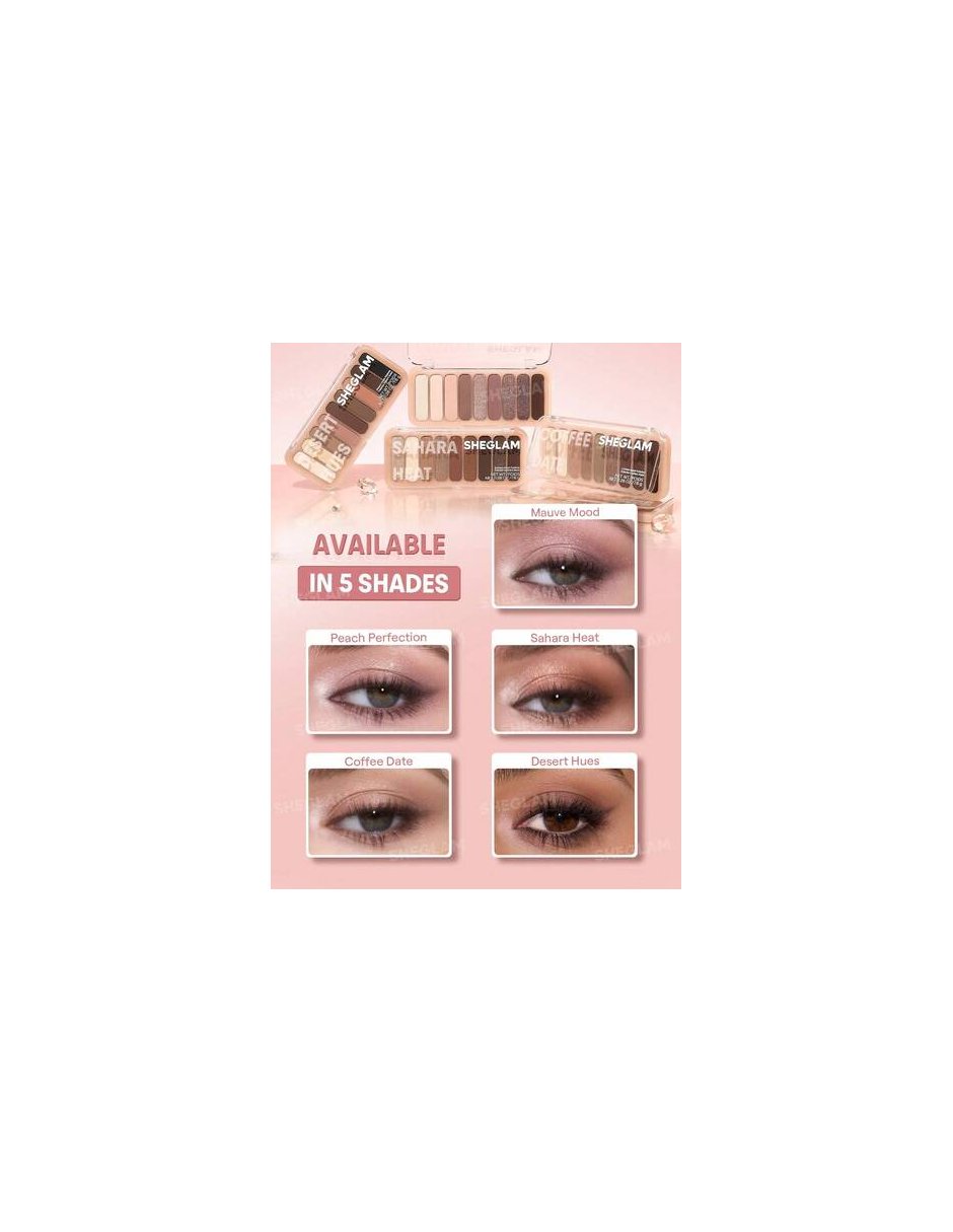 Paleta de sombras/sombra para ojos 9 tonos 2
