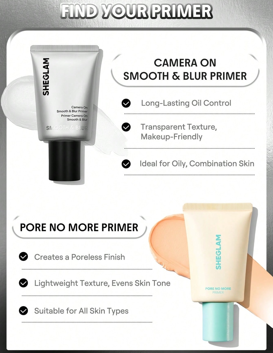 Maquillaje Camera on Smooth & Blur primer-translucent 2
