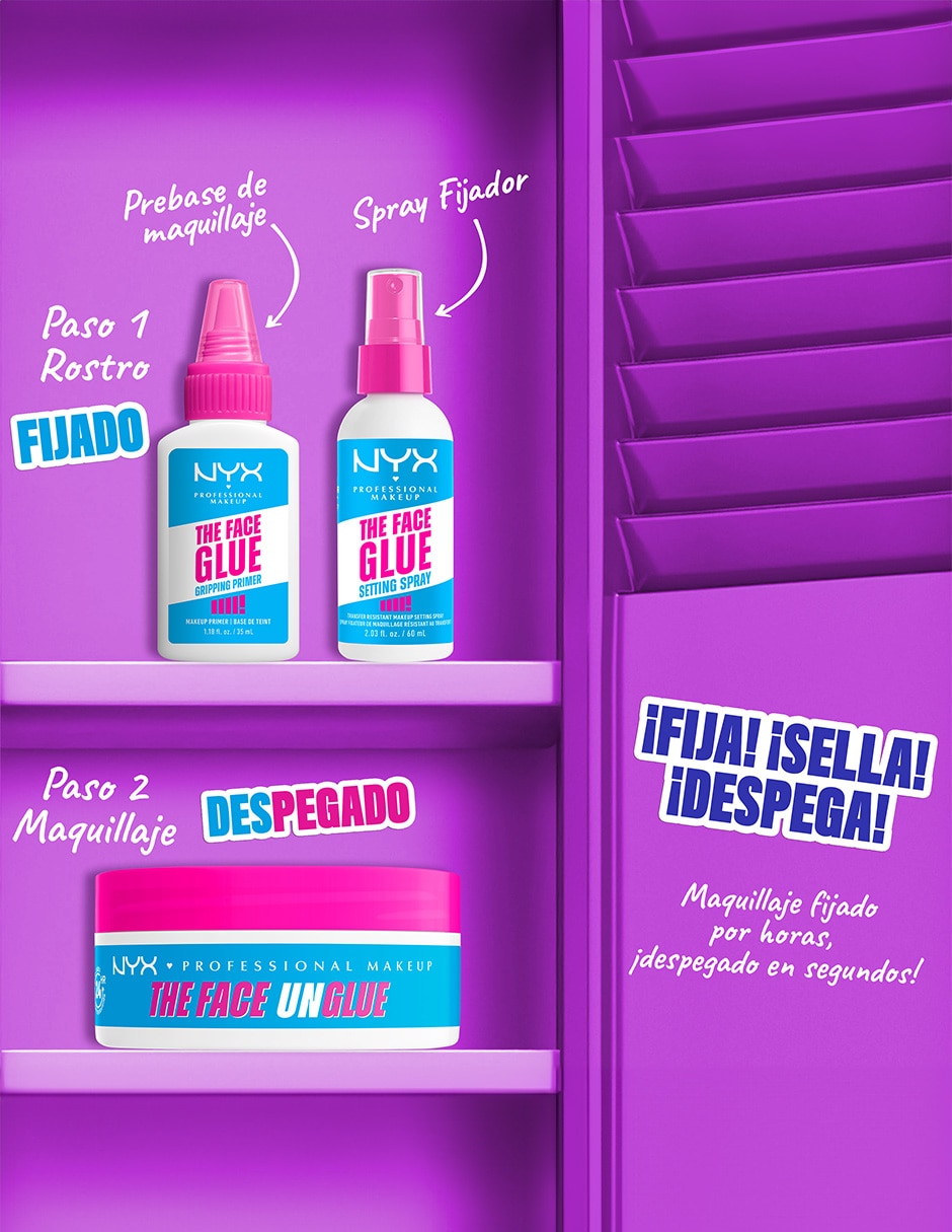 Desmaquillante professional makeup bálsamo limpiador Face Unglue remover Nyx
