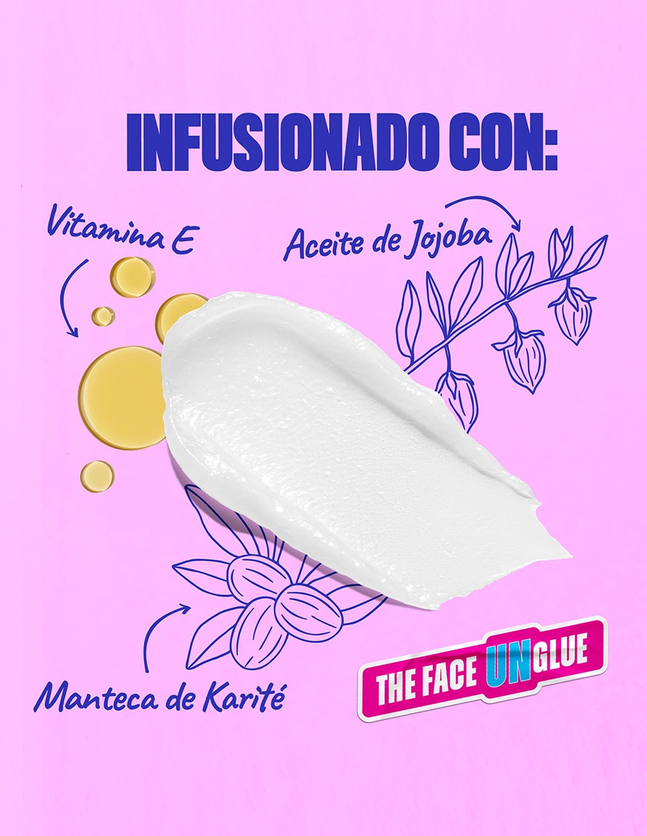Desmaquillante professional makeup bálsamo limpiador Face Unglue remover Nyx